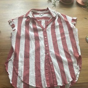 Madewell Button Up Top 🍬